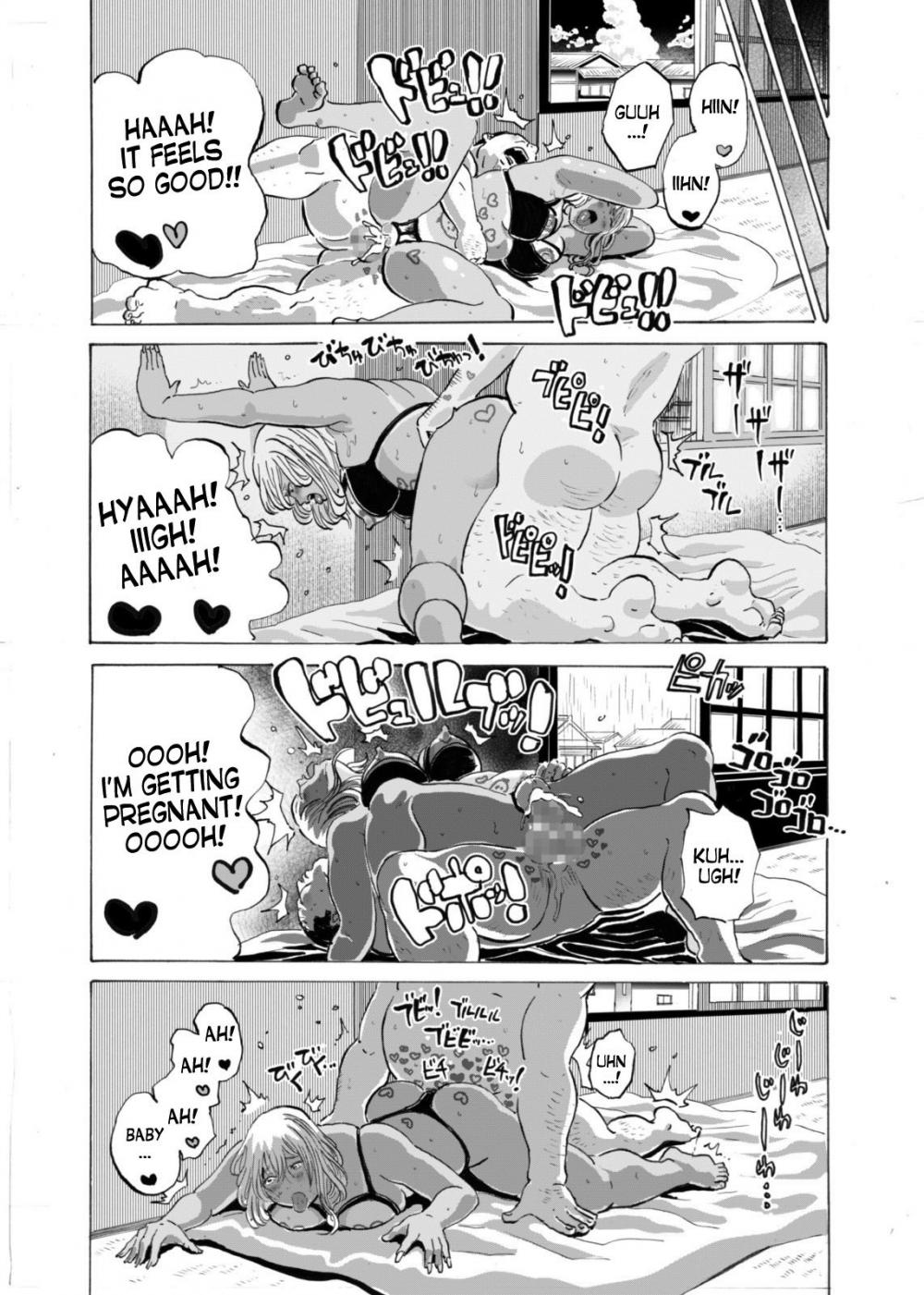 Hentai Manga Comic-Niizuma Hiyake Gyaru ni Tanetsuke Nama Natsu Sex-Read-27